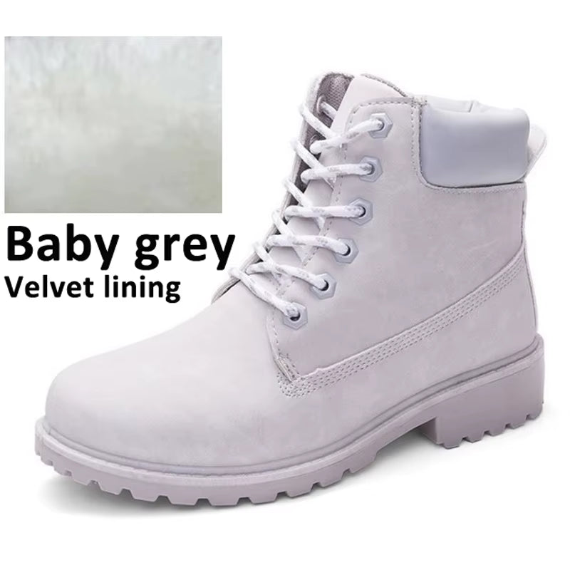 Women Boots Winter 2023 Autumn Winter Boots Men Platform Fashion Winter Shoes Keep Warm Men'S Boots Red Shoes Ankle Botas Mujer