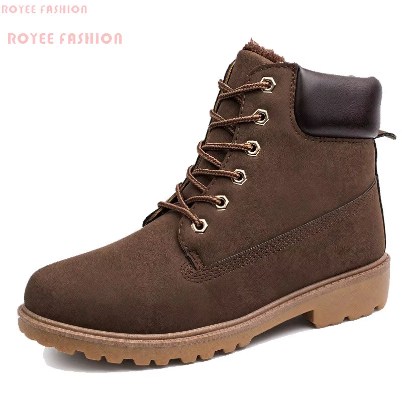 Women Boots Winter 2023 Autumn Winter Boots Men Platform Fashion Winter Shoes Keep Warm Men'S Boots Red Shoes Ankle Botas Mujer